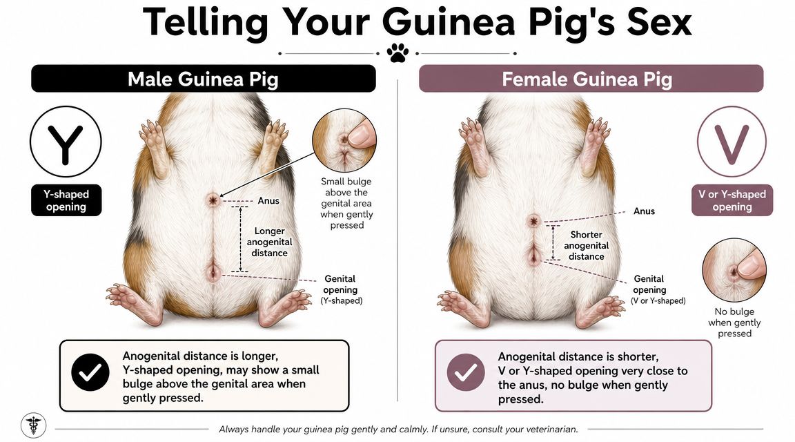 How to Identify a Female Guinea Pig