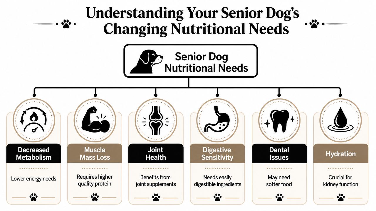 Understanding Your Senior Dog's Changing Nutritional Needs
