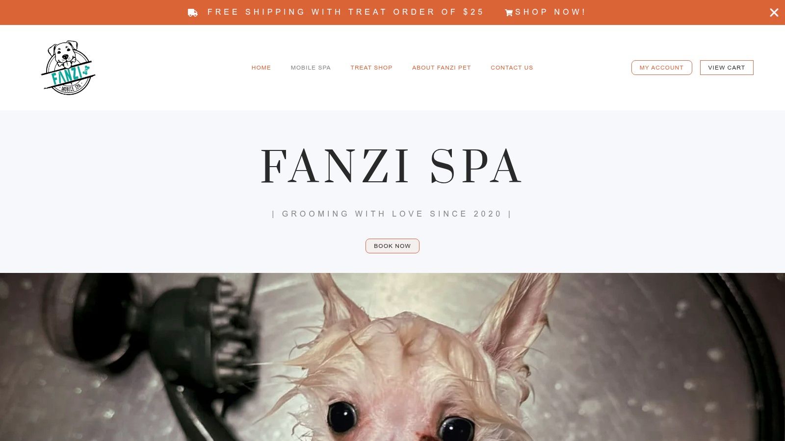 Fanzi Pet Mobile Spa