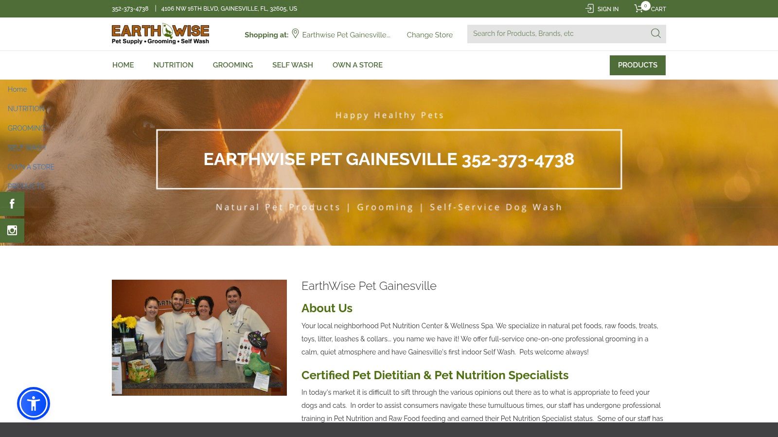 EarthWise Pet Gainesville